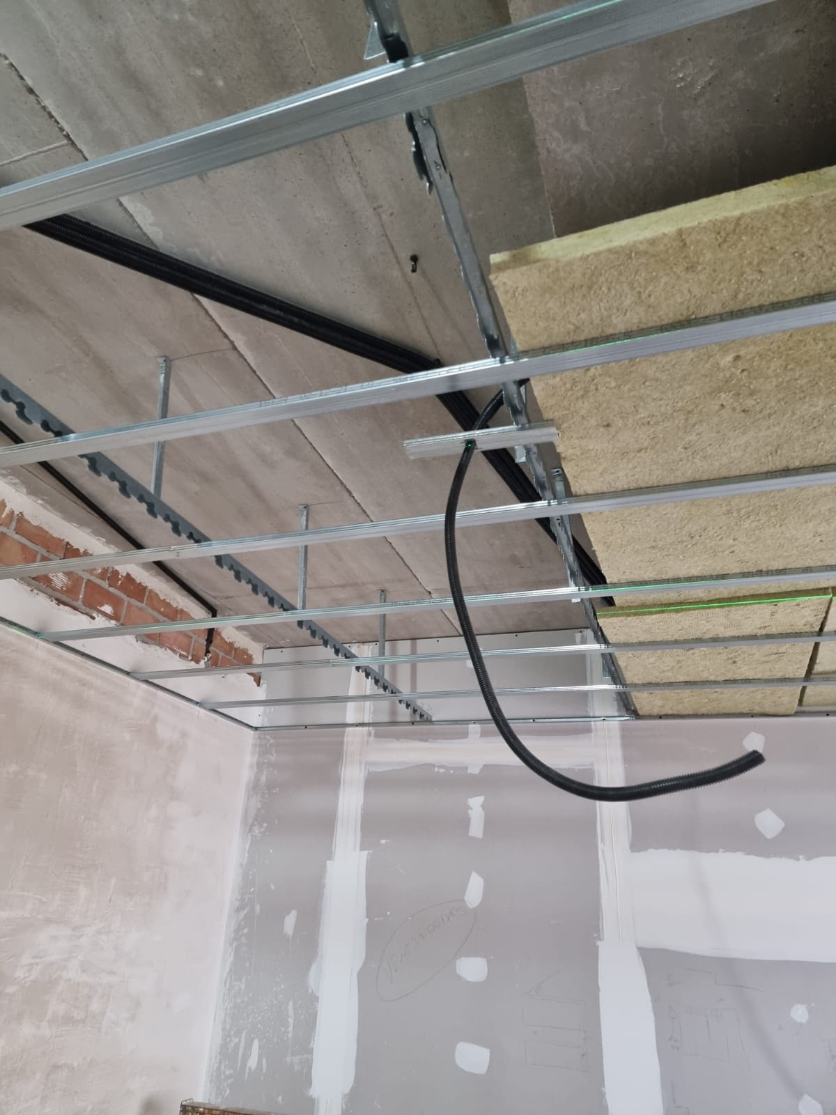 techo de Pladur con aislamiento térmico y acústico