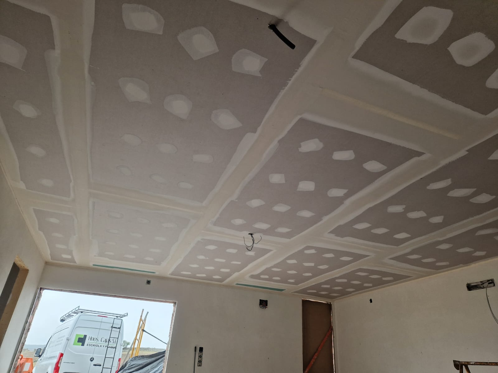 techo de Pladur con aislamiento térmico y acústico